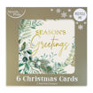 Picture of MERRY CHRISTMAS EMBOSSED BOXED CARDS - 6 PACK